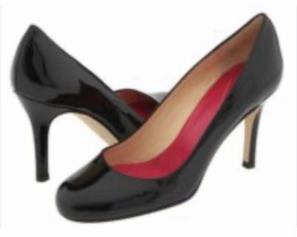 Kate Spade New York Black Patent Leather Classic Pumps